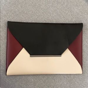 Color block Envelope Clutch